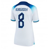 Ženski Nogometni dresi Anglija Jordan Henderson #8 Domači SP 2022 Kratek Rokav